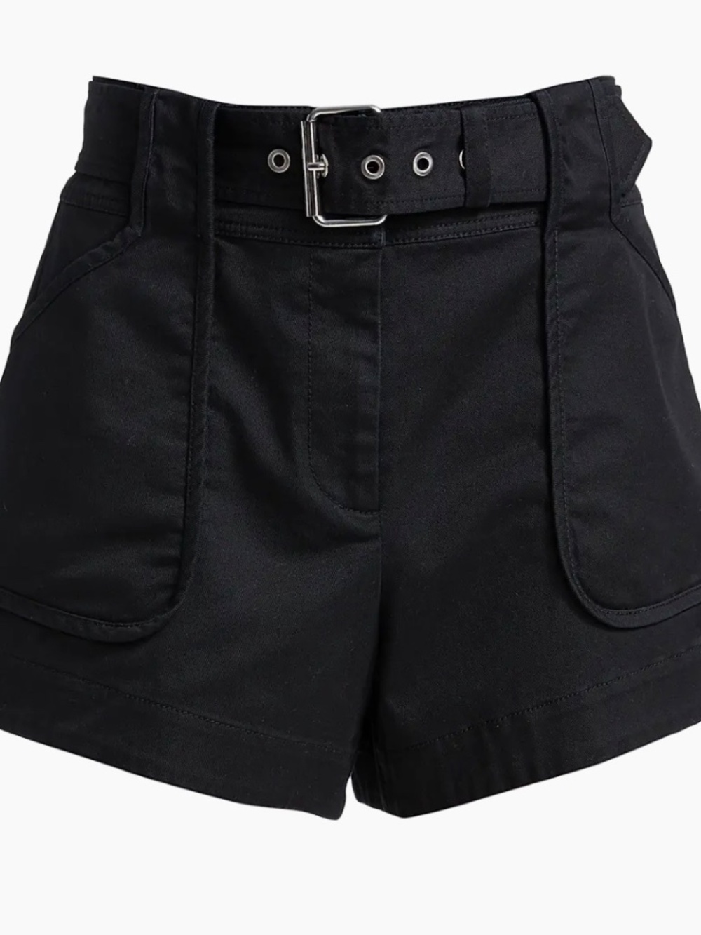 Derek Lam 10 Crosby Montery Belted Shorts Size 12